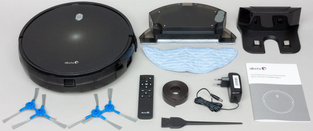 робот-пылесос iBoto Smart V720GW Aqua комплектация