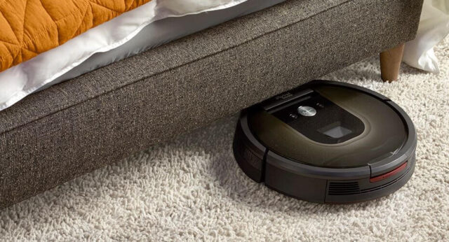 iRobot Roomba 980 на ковре