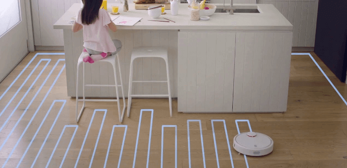 Xiaomi Mi Robot Vacuum Cleaner навигация
