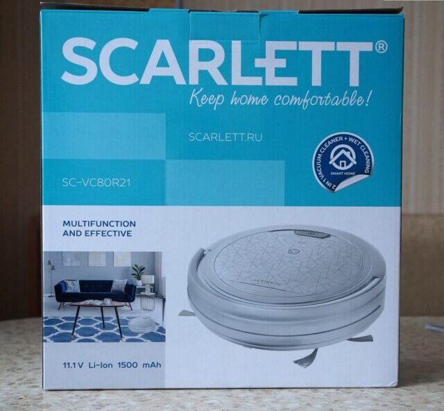 Scarlett SC-VC80R20/21 коробка