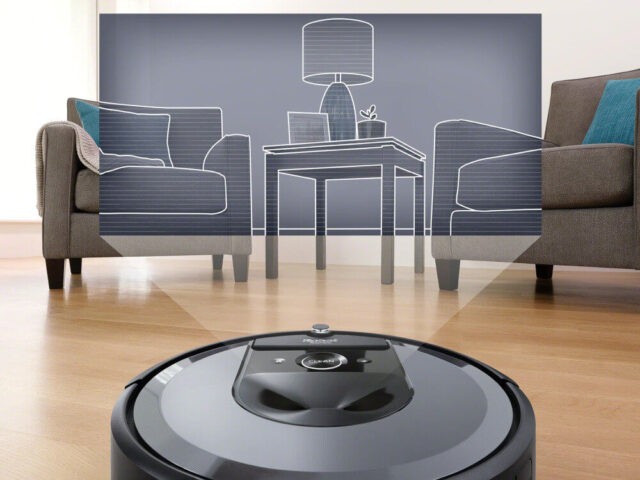 iRobot Roomba i7/i7plus навигация